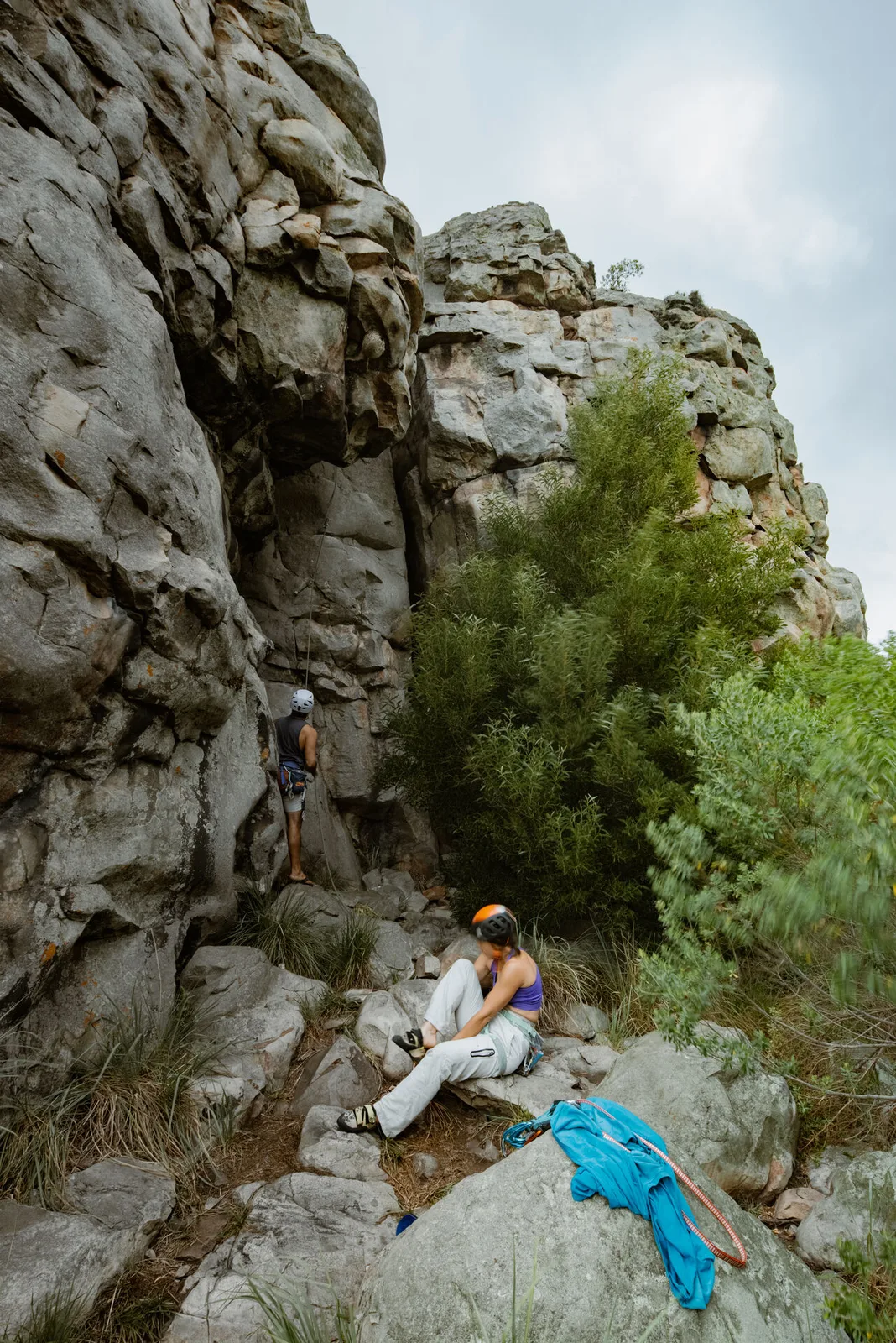 Jornada de escalada guiada