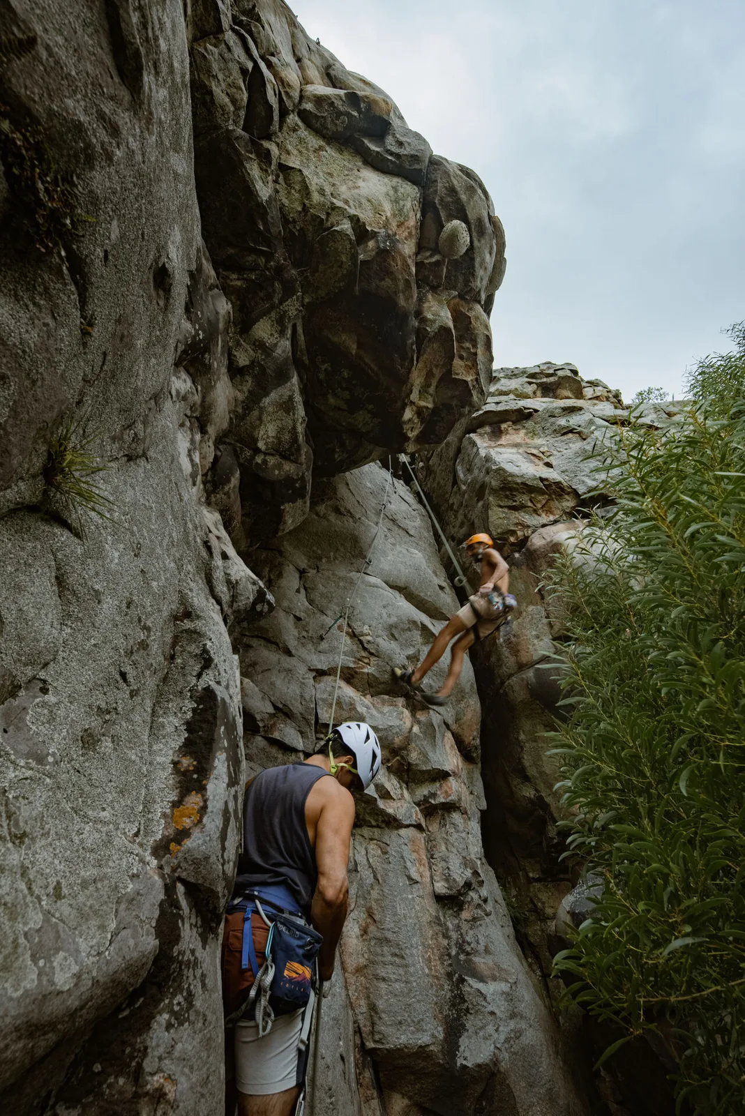 Jornada de escalada guiada