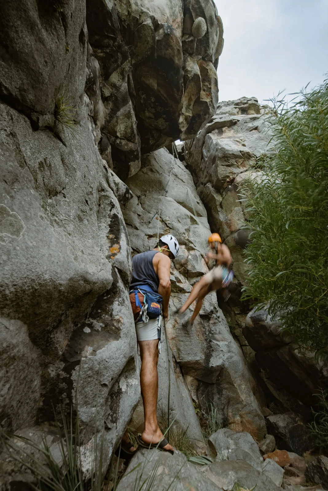 Jornada de escalada guiada